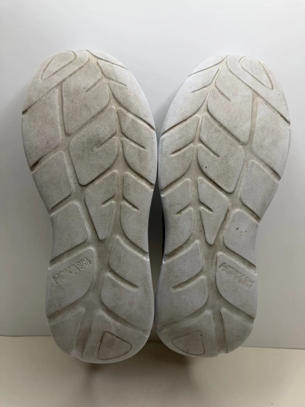 Hoka One One lightweight grey